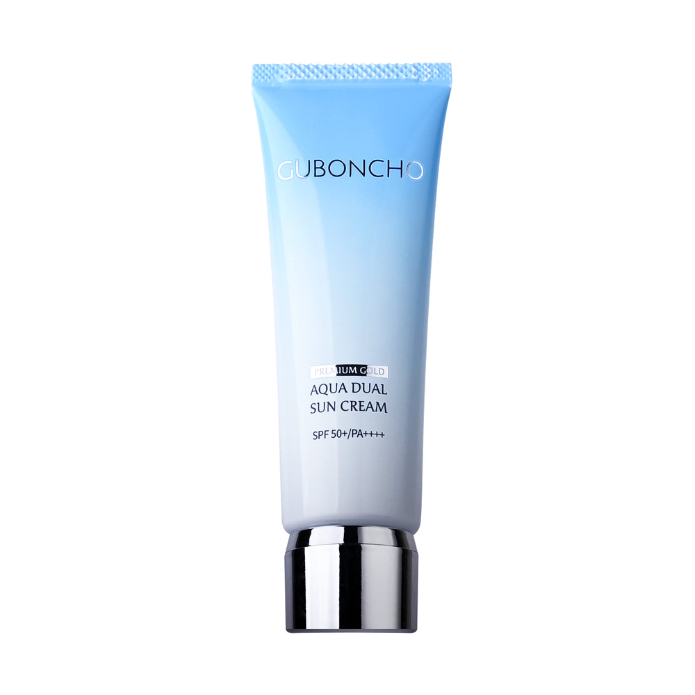 [NEW]九本草 雙效水潤透氣防曬霜 Guboncho Premium Gold Aqua Dual Sun Cream