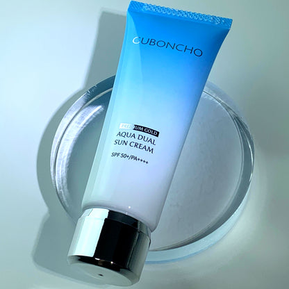 [NEW]九本草 雙效水潤透氣防曬霜 Guboncho Premium Gold Aqua Dual Sun Cream