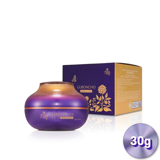 九本草 心晚霜 30g盒裝 Guboncho Premium Gold Recovery Night Cream 30g